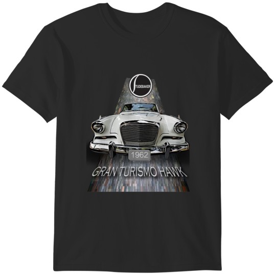 Discover 1962 Studebaker Grsan Turismo Hawk T-Shirts