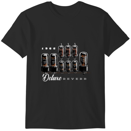 Discover 1965 Deluxe Reverb vacuum tubes T-Shirts