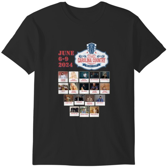 Discover Get Ready for Fun: Carolina Country Music Festival 2024 T-Shirts