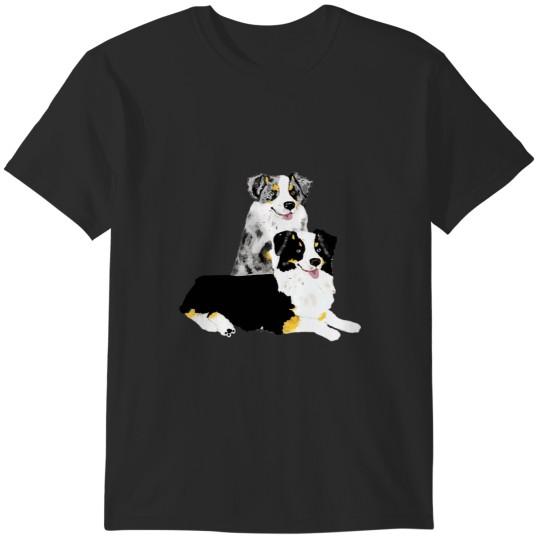 Discover Australian Shepherd Pair T-Shirts