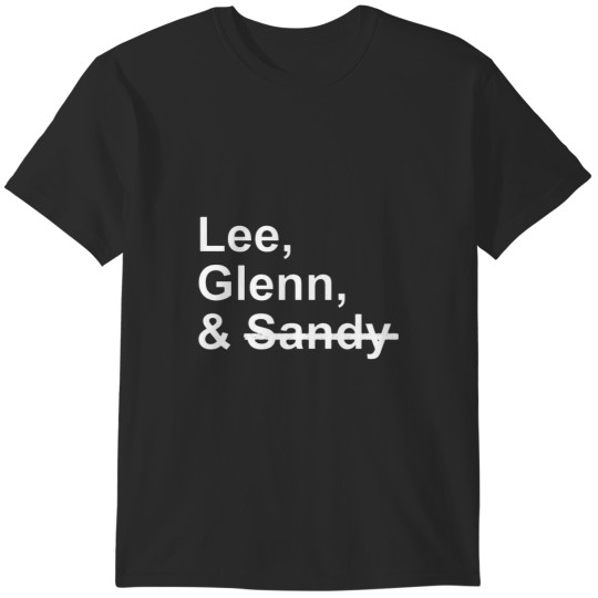 Discover Below Deck Captain Lee & Glenn & Sandy Names Merch T-Shirts