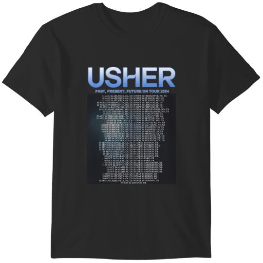 Discover USHER PAST PRESENT FUTURE TOUR 2024 T-Shirts