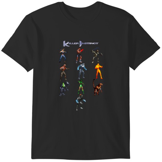 Discover Killer Instinct SNES Character Lineup T-Shirts