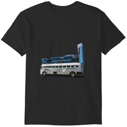 Discover Greyhound Bus in Front of Station T-Shirts