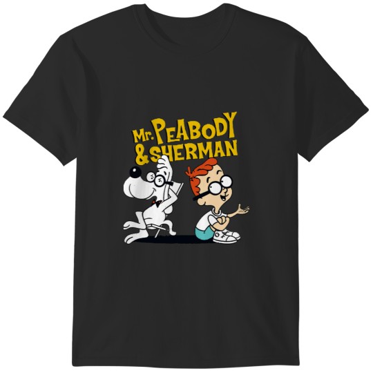 Discover Green Mr Peabody and Sherman T-Shirts