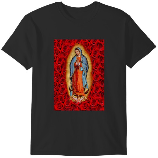 Discover VIRGEN DE GUADALUPE Fitted Scoop T-Shirts