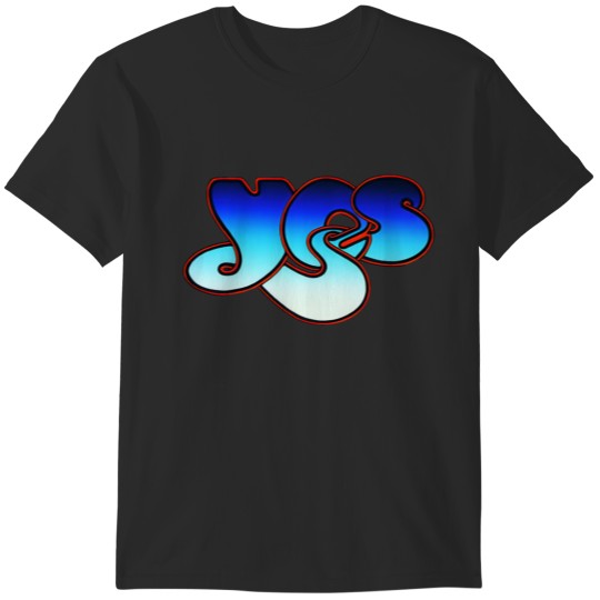 Discover Blue Yes Logo T-Shirts