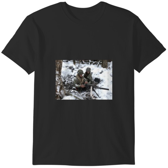 Discover U.S. WW2 101st Airborne in Bastogne T-Shirts