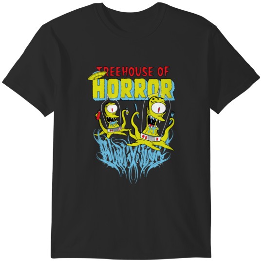Discover Kang and Kodos treehouse of horror T-Shirts