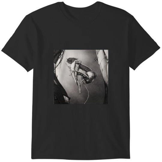 Discover Airship - Lebbeus Woods T-Shirts