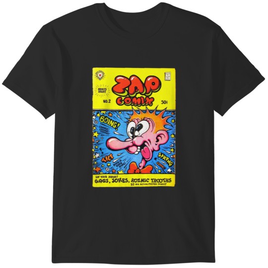 Discover ZAP COMIX 1973 COMIC BOOK COVER ART T-Shirts