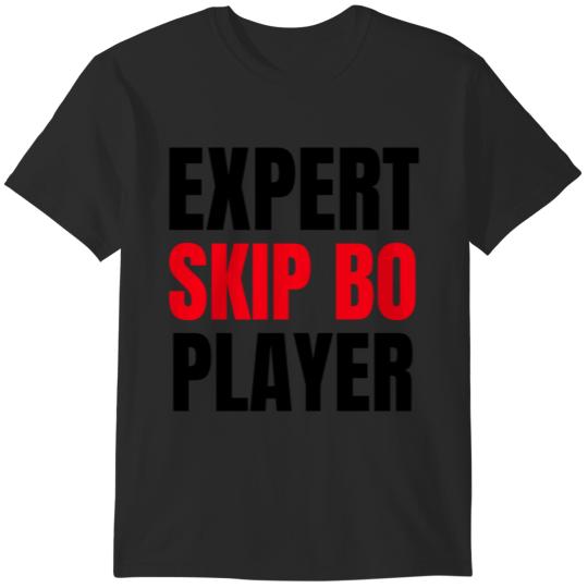 Discover Expert Skip Bo Player Legend   Funny Skip Bo shirt for Men 2 T-Shirts