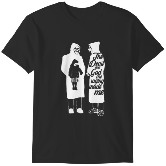 Discover Brand New The Devil and God Are Raging Inside Me white T-Shirts