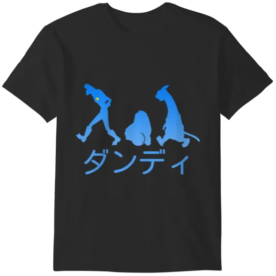 Discover Space Dandy Silhouette Dandy Blue T-Shirts