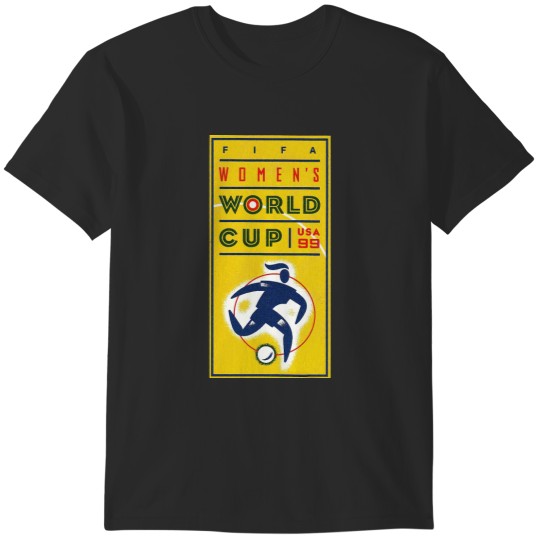 Discover Buy 1999 United States Women's National Soccer Team Vintage Mia Hamm + Brandi Chastain Era FIFA Women's World Cup 99 Champions Promo T-Shirt T-Shirts