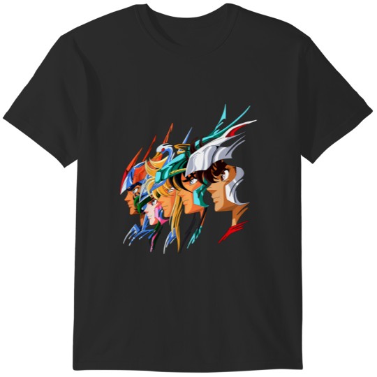 Discover Caballeros Del Zodiaco - Bronze Saints 3 Blues T-Shirts