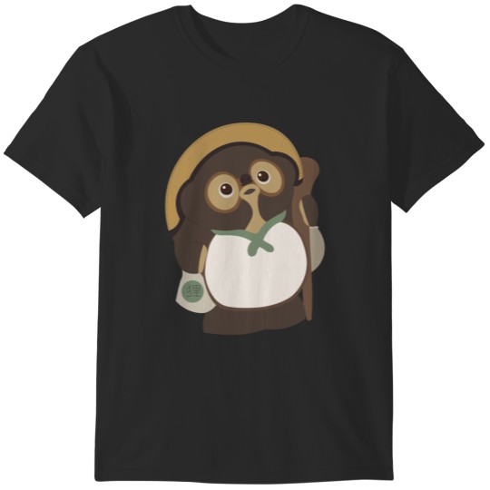 Discover Tanuki Statue 2 T-Shirts