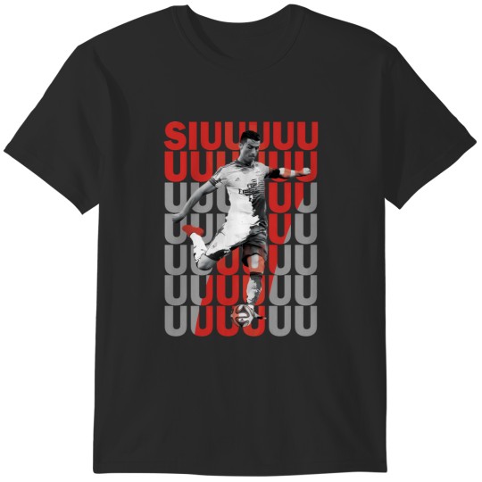 Discover Siuuuuuu Cristiano Ronaldo Blues T-Shirts
