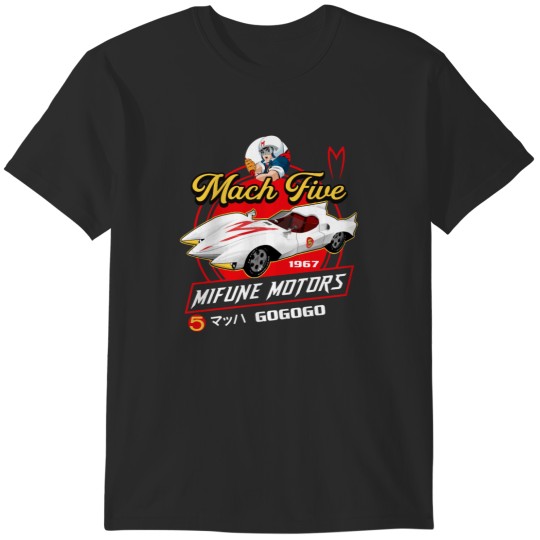 Discover Mach Five Mifune Motors Speed Racer T-Shirts