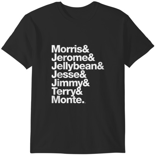 Discover The Original 7ven Morris Day Jimmy Jam Merch T-Shirts