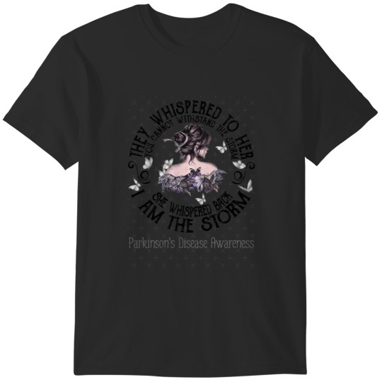 Discover Women Parkinson's Disease Warrior I Am The Storm T-Shirts