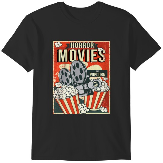 Discover Popcorn Horror Movie Poster 284 T-Shirts