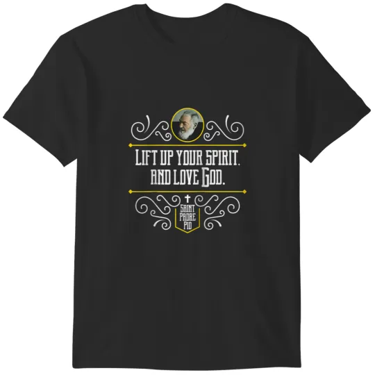Discover St Padre Pio Quote Spiritual Direction Catholic T-Shirts