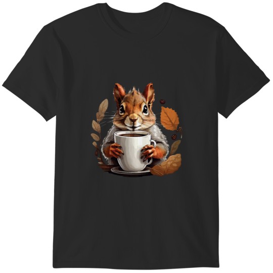 Discover Squirrel Coffee T-Shirts