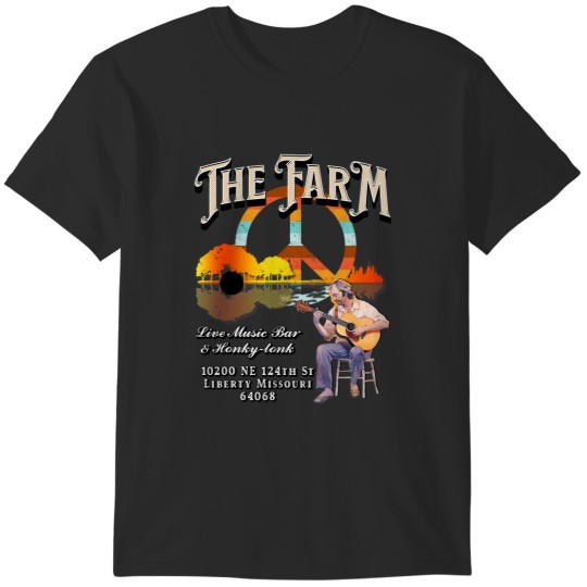 Discover The Farm Liberty Missouri USA Bar Honkytonk Music 23 Put On Some Gangsta Rap Handle It Hiphop Music Rapper Grunge T-Shirts