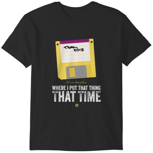 Discover Hackers Movie - Floppy Disk - Cinema Obscura Collection T-Shirts