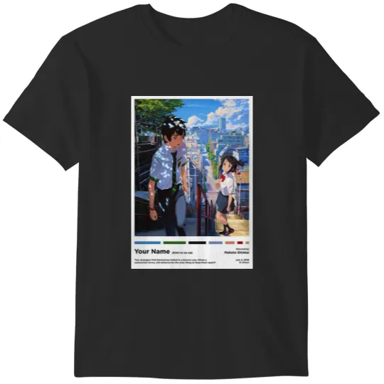 Discover Your Name Anime Minimalist T-Shirts