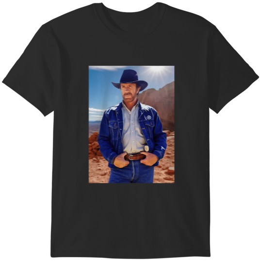 Discover Chuck Norris Texas Ranger Premium Scoop T-Shirts