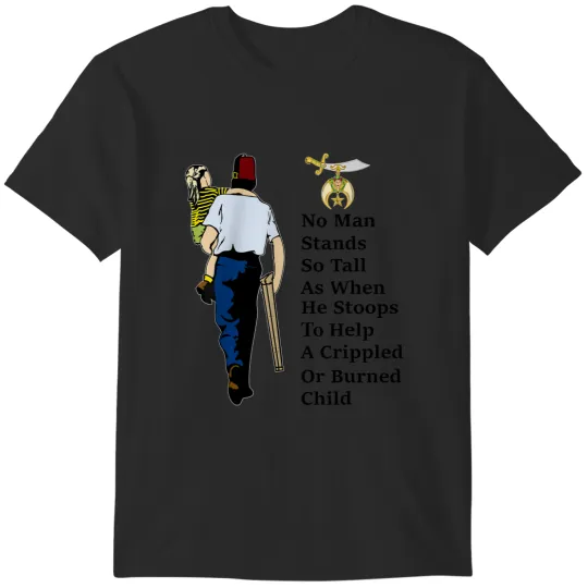 Discover proud to be a shriner help childs emblem masons father's day T-Shirts