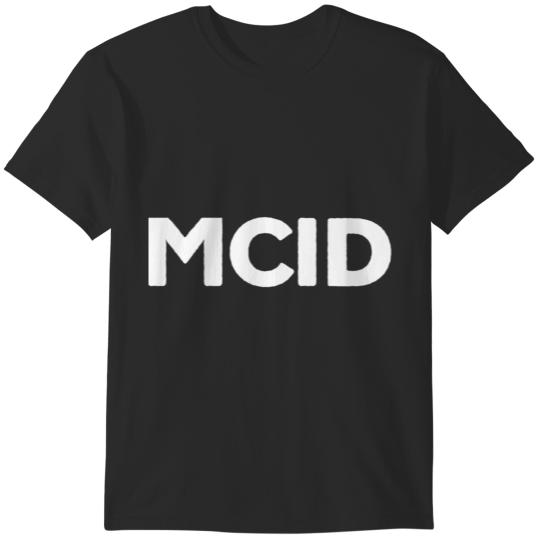 Discover Music Fan MCID My crew is d T-Shirts