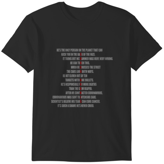 Discover Ballad of Chuck Norris T-Shirts