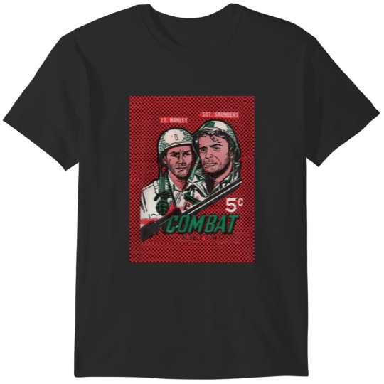 Discover Combat TV Show Bubble Gum Wax Pack T-Shirts