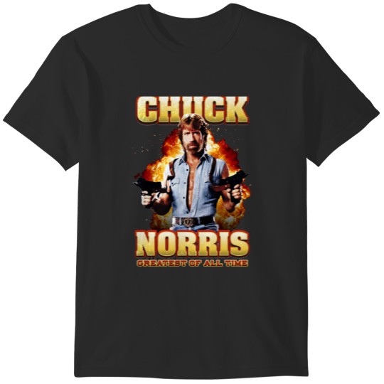 Discover Chuck Norris Greatest of all Time T-Shirts