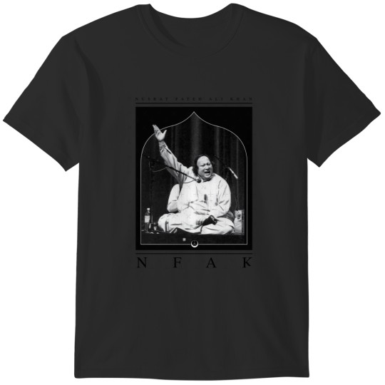 Discover Nusrat Fateh Ali Khan Qawali Style  .png T-Shirts
