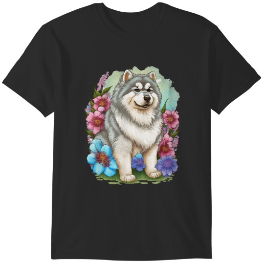 Discover Alaskan Malamute Dogalaskan malamute dog lover T-Shirts