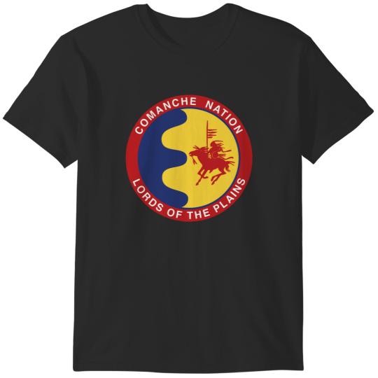 Discover Comanche Nation Seal Lords Of The Plains T-Shirts