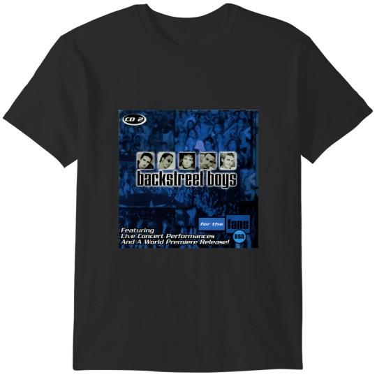 Discover BSB Backstreet Boys For The Fans 2 Album Cover  T-Shirts