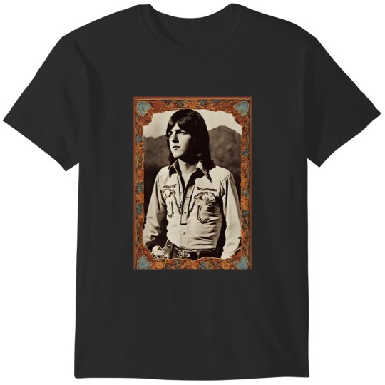 Discover Gram Parsons Portrait Tribute T-Shirts