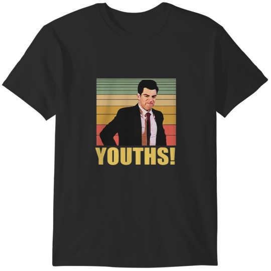 Discover New Girl Tv Show 15#Jessica Day Nick Miller Youths Winston Schmidt copy  .png T-Shirts