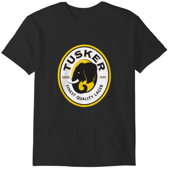 Discover  Tusker Lager Logo Merchandise T-Shirts