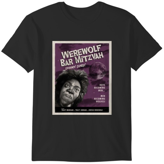 Discover Werewolf Bar Mitzvah Spooky Scary T-Shirts