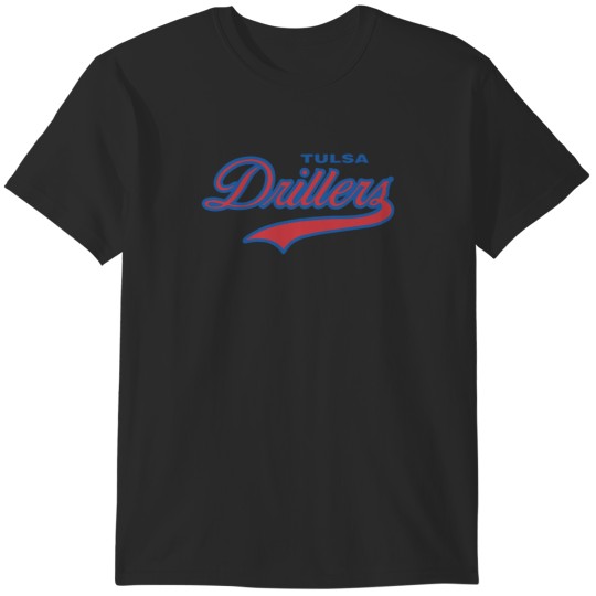 Discover Tulsa Drillers Vintage logo T-Shirts