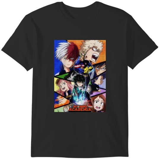 Discover Hero Anime Boku no Hero Academia Mha T-Shirts