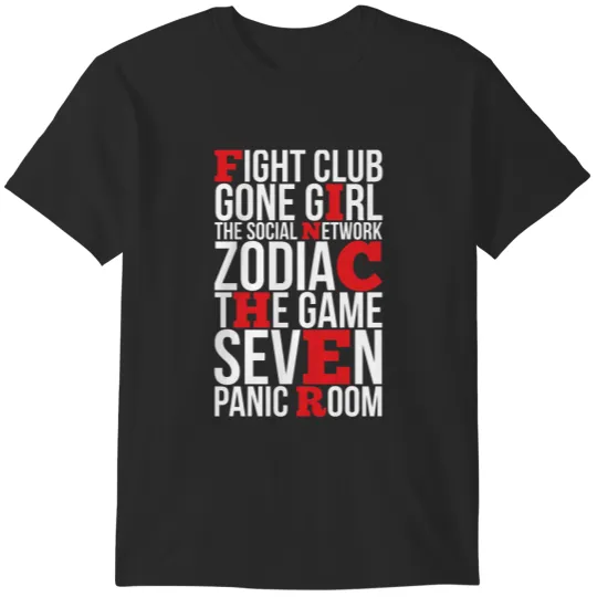 Discover DAVID FINCHER T-Shirts