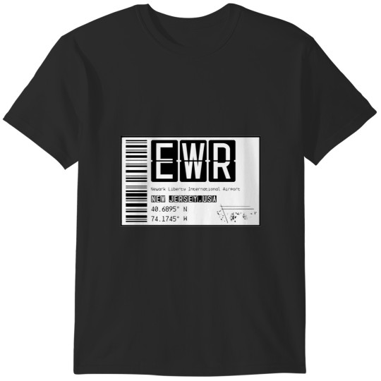 Discover Destination Newark Liberty International Airport EWR T-Shirts