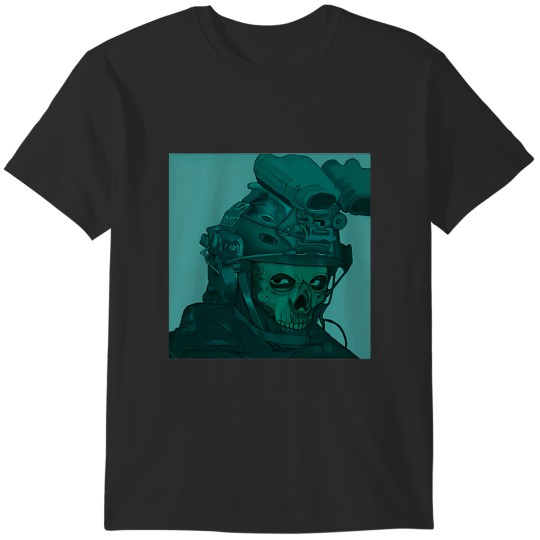 Discover -Ghost-MW COD T-Shirts